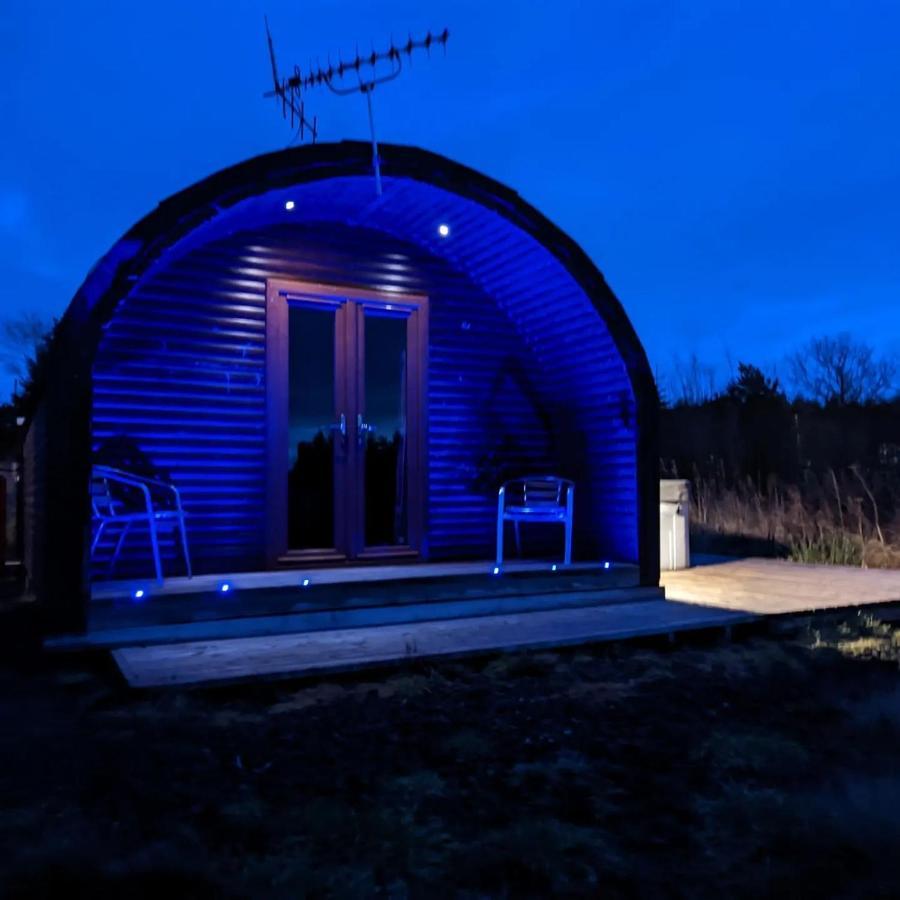 Pond View Pod 3 With Private Hot Tub -Fife - Loch Leven - Lomond Hills Villa Kelty Luaran gambar